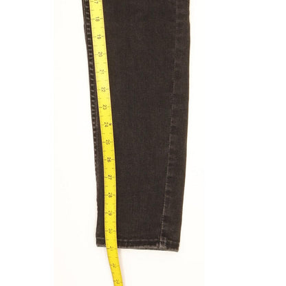 Levi's 710 Super Women Black Skinny Slim Stretch Jeans W29 L31