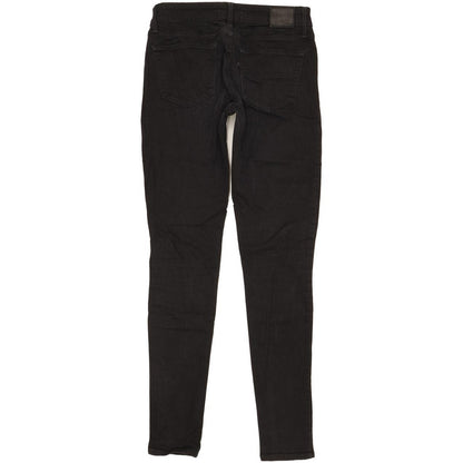 Levi's 711 Women Black Skinny Slim Stretch Jeans W26 L31