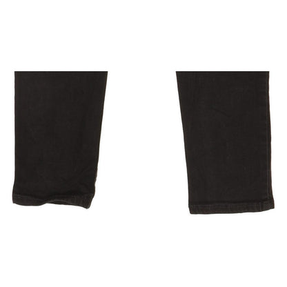 Levi's 711 Women Black Skinny Slim Stretch Jeans W26 L31