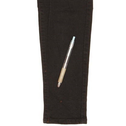 Levi's 711 Women Black Skinny Slim Stretch Jeans W26 L31