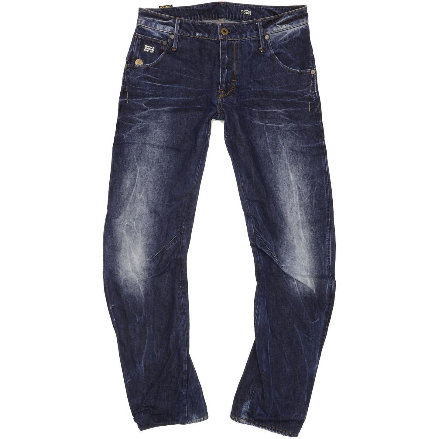 G-Star Arc 3D Men Navy Straight Slim Jeans W31 L31