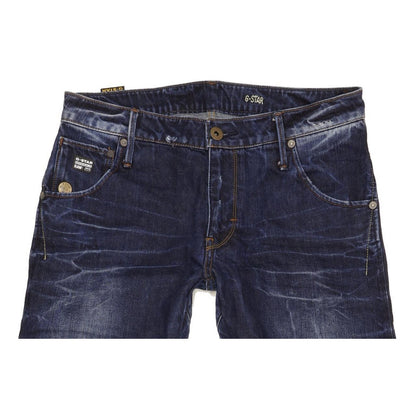 G-Star Arc 3D Men Navy Straight Slim Jeans W31 L31