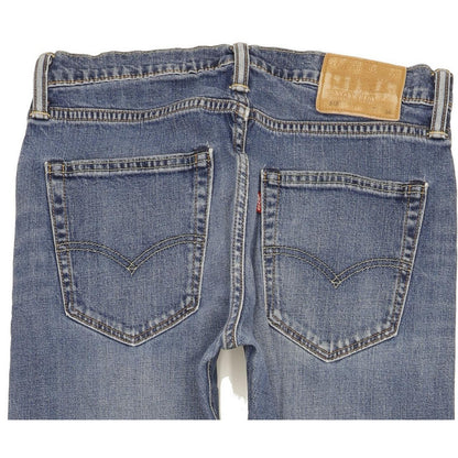 Levi's 512 Men Blue Tapered Slim Stretch Jeans W32 L32