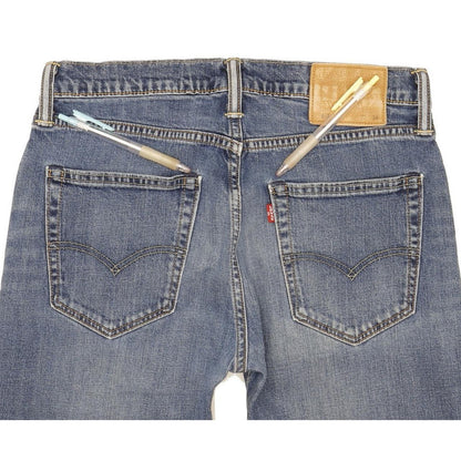 Levi's 512 Men Blue Tapered Slim Stretch Jeans W32 L32