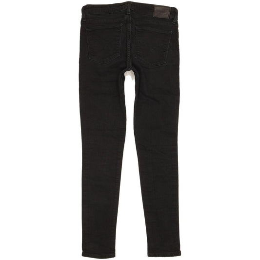 Levi's 711 Women Black Skinny Slim Stretch Jeans W28 L29