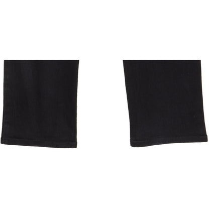 Levi's 512 Slimming Women Black Straight Slim Stretch Jeans W30 L28