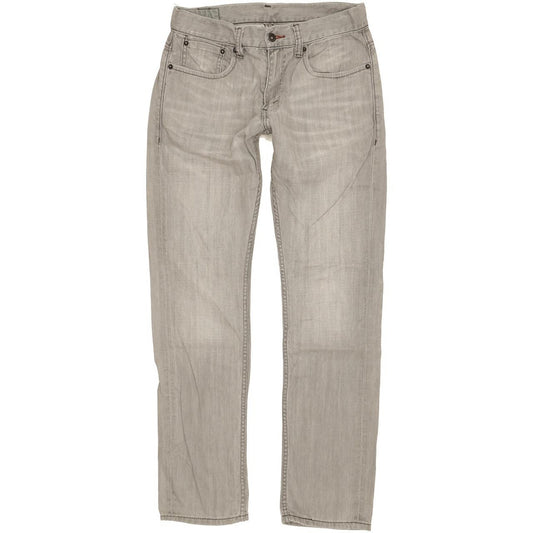 Levi's 511 Men Grey Straight Slim Jeans W32 L32