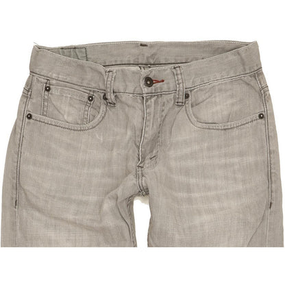 Levi's 511 Men Grey Straight Slim Jeans W32 L32