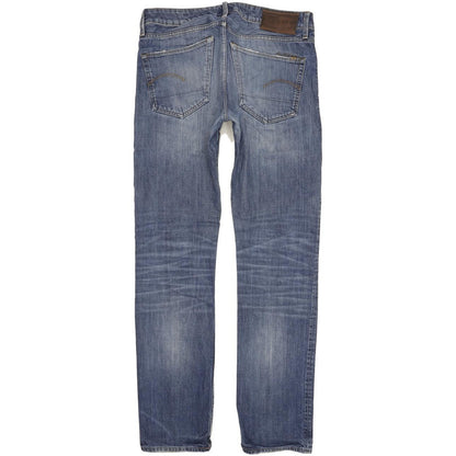 G-Star 3301 Men Blue Straight Regular Jeans W33 L35