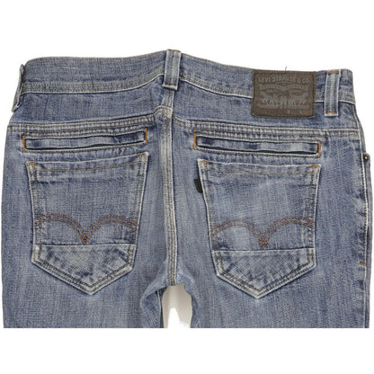 Levi's 811 Men Blue Straight Slim Jeans W32 L31