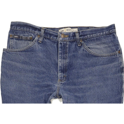 Lee Jim Men Blue Straight Regular Jeans W38 L33