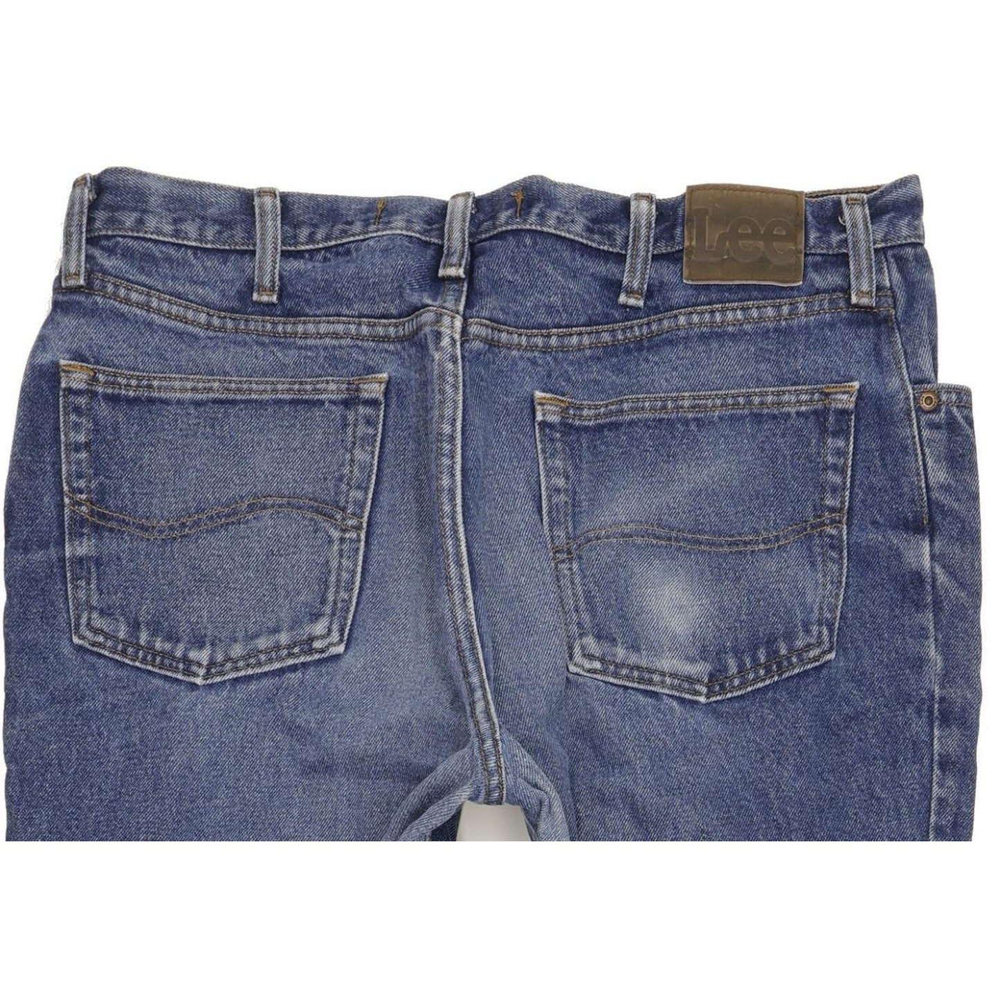 Lee Jim Men Blue Straight Regular Jeans W38 L33