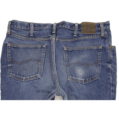 Lee Jim Men Blue Straight Regular Jeans W38 L33