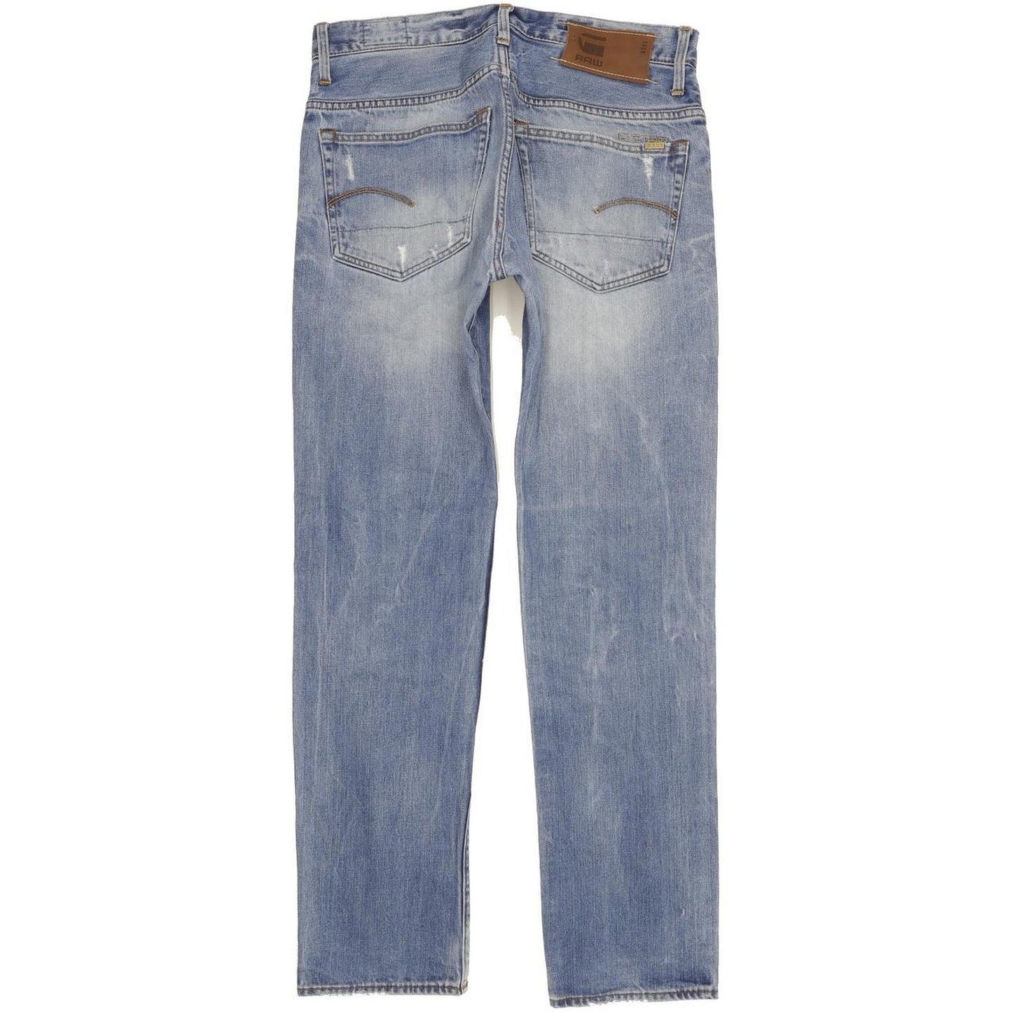 G-Star 3301 Men Blue Straight Regular Jeans W32 L31