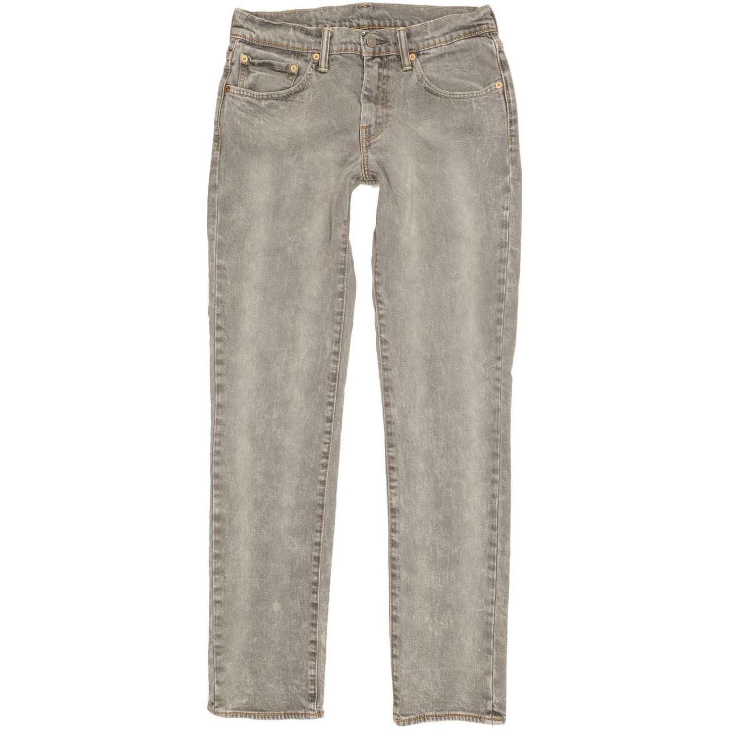 Levi's 511 Men Grey Straight Slim Stretch Jeans W31 L33