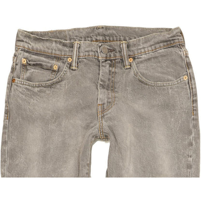 Levi's 511 Men Grey Straight Slim Stretch Jeans W31 L33