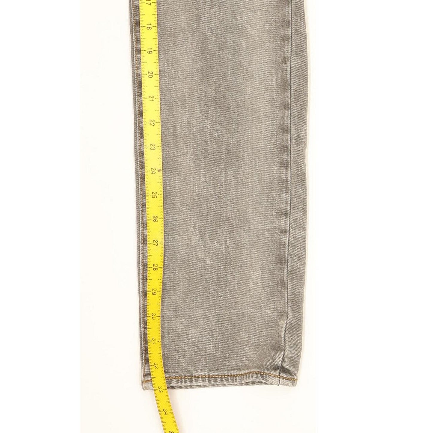 Levi's 511 Men Grey Straight Slim Stretch Jeans W31 L33