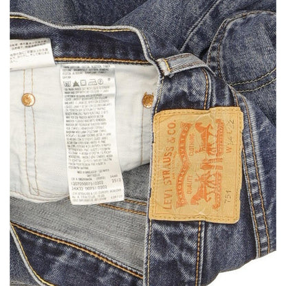 Levi's 751 Men Blue Straight Regular Jeans W33 L31