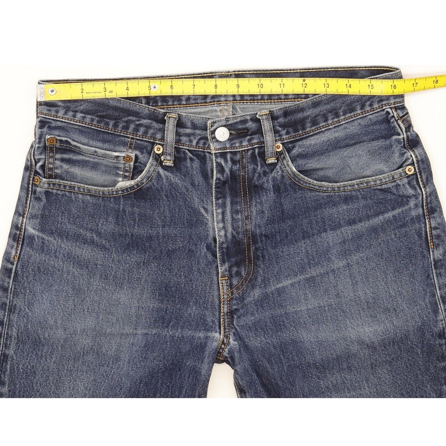 Levi's 751 Men Blue Straight Regular Jeans W33 L31