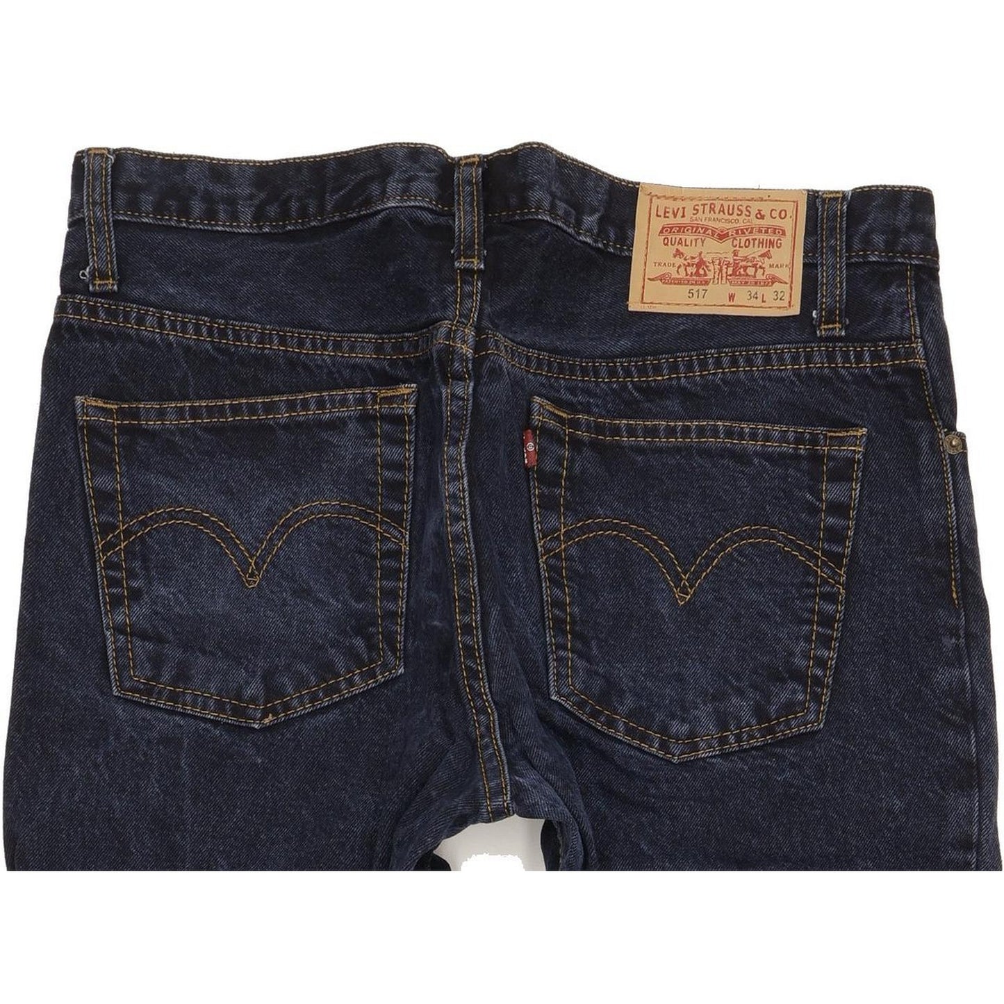 Levi's 517 Irregular Men Blue Straight Regular Jeans W34 L30
