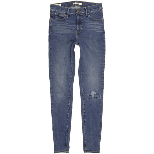 Levi's 720 Super Women Blue Skinny Slim Stretch Jeans W27 L30