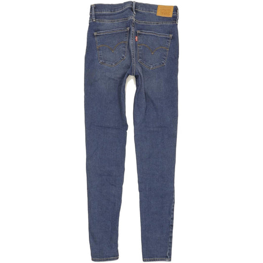 Levi's 720 Super Women Blue Skinny Slim Stretch Jeans W27 L30