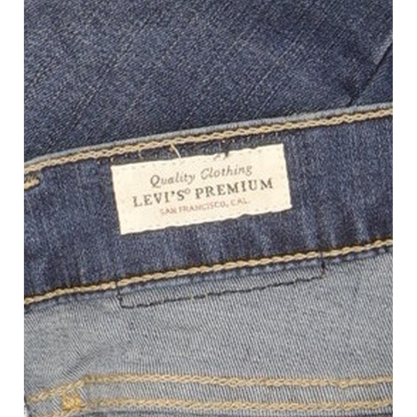 Levi's 720 Super Women Blue Skinny Slim Stretch Jeans W27 L30