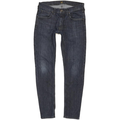Lee Luke Men Blue Skinny Slim Stretch Jeans W31 L29