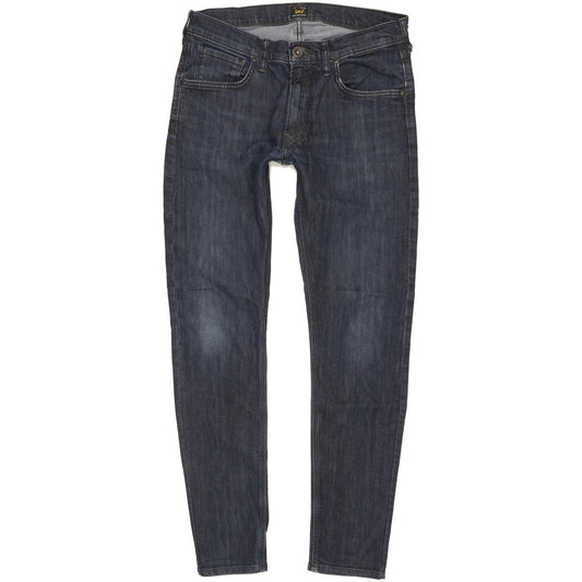 Lee Luke Men Blue Skinny Slim Stretch Jeans W31 L29