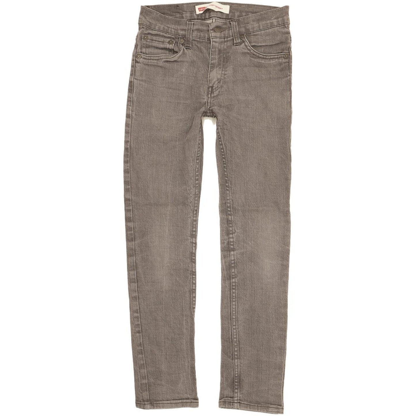 Levi's 510 Kids Grey Skinny Slim Stretch Jeans W27 L27