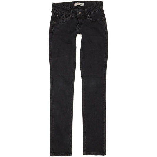 Levi's 571 Women Black Straight Slim Jeans W25 L32