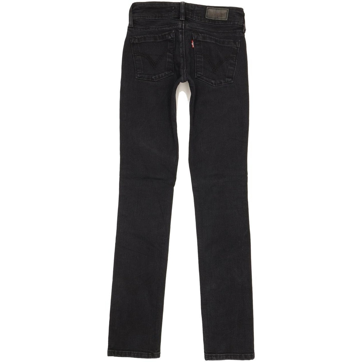 Levi's 571 Women Black Straight Slim Jeans W25 L32