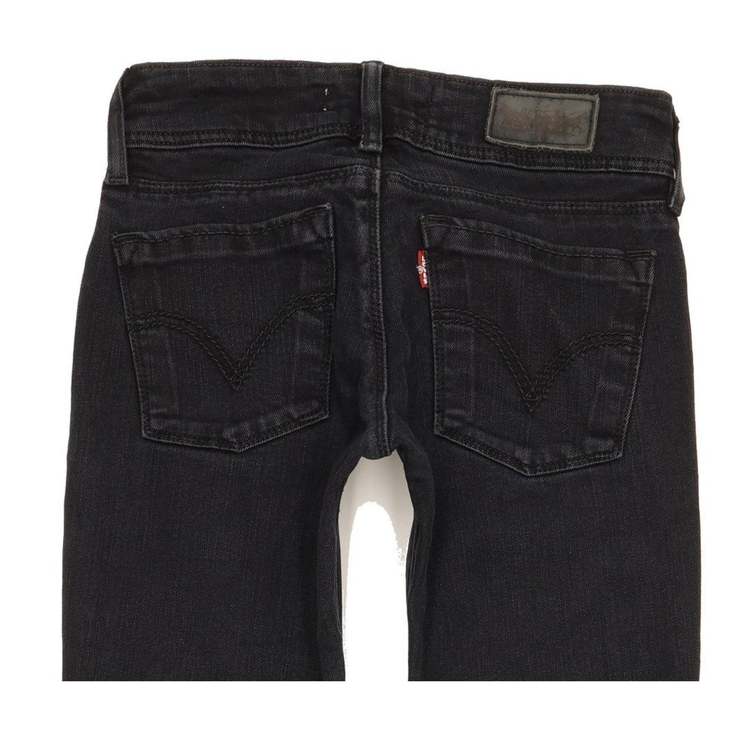 Levi's 571 Women Black Straight Slim Jeans W25 L32