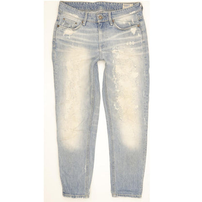 G-Star 3301 Women Blue Tapered Loose Boyfriend Jeans W27 L30
