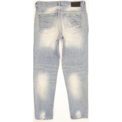G-Star 3301 Women Blue Tapered Loose Boyfriend Jeans W27 L30