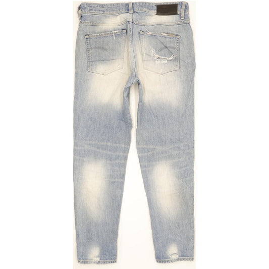 G-Star 3301 Women Blue Tapered Loose Boyfriend Jeans W27 L30