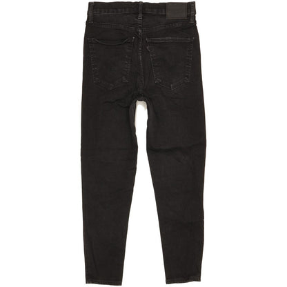 Levi's Mile Black Skinny Slim Stretch Jeans High Waisted W28 L24