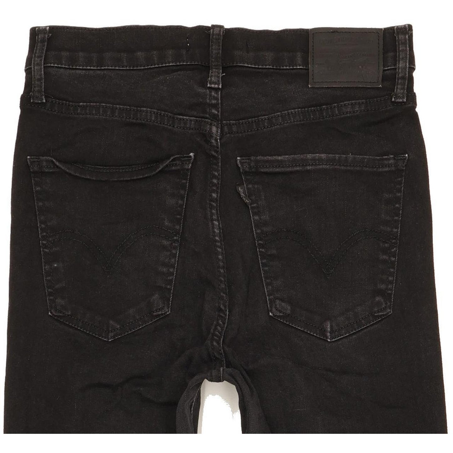 Levi's Mile Black Skinny Slim Stretch Jeans High Waisted W28 L24
