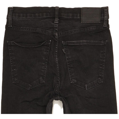 Levi's Mile Black Skinny Slim Stretch Jeans High Waisted W28 L24