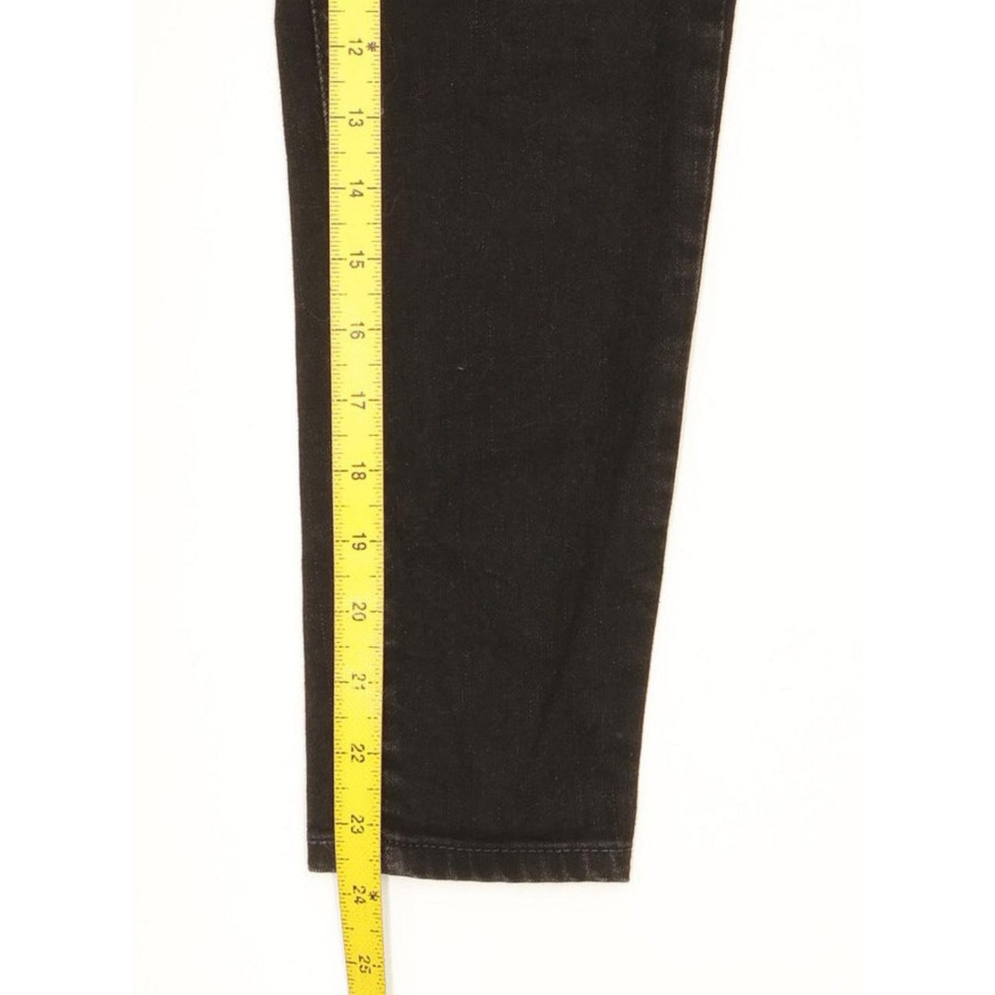 Levi's Mile Black Skinny Slim Stretch Jeans High Waisted W28 L24