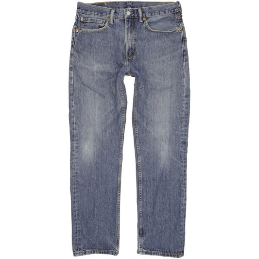 Levi's 505 Men Blue Straight Regular Jeans W34 L31