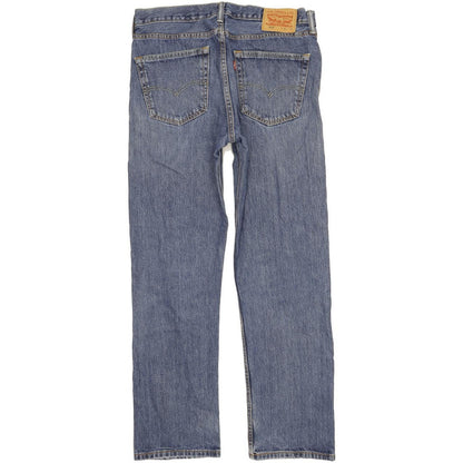 Levi's 505 Men Blue Straight Regular Jeans W34 L31
