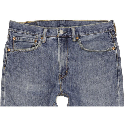 Levi's 505 Men Blue Straight Regular Jeans W34 L31