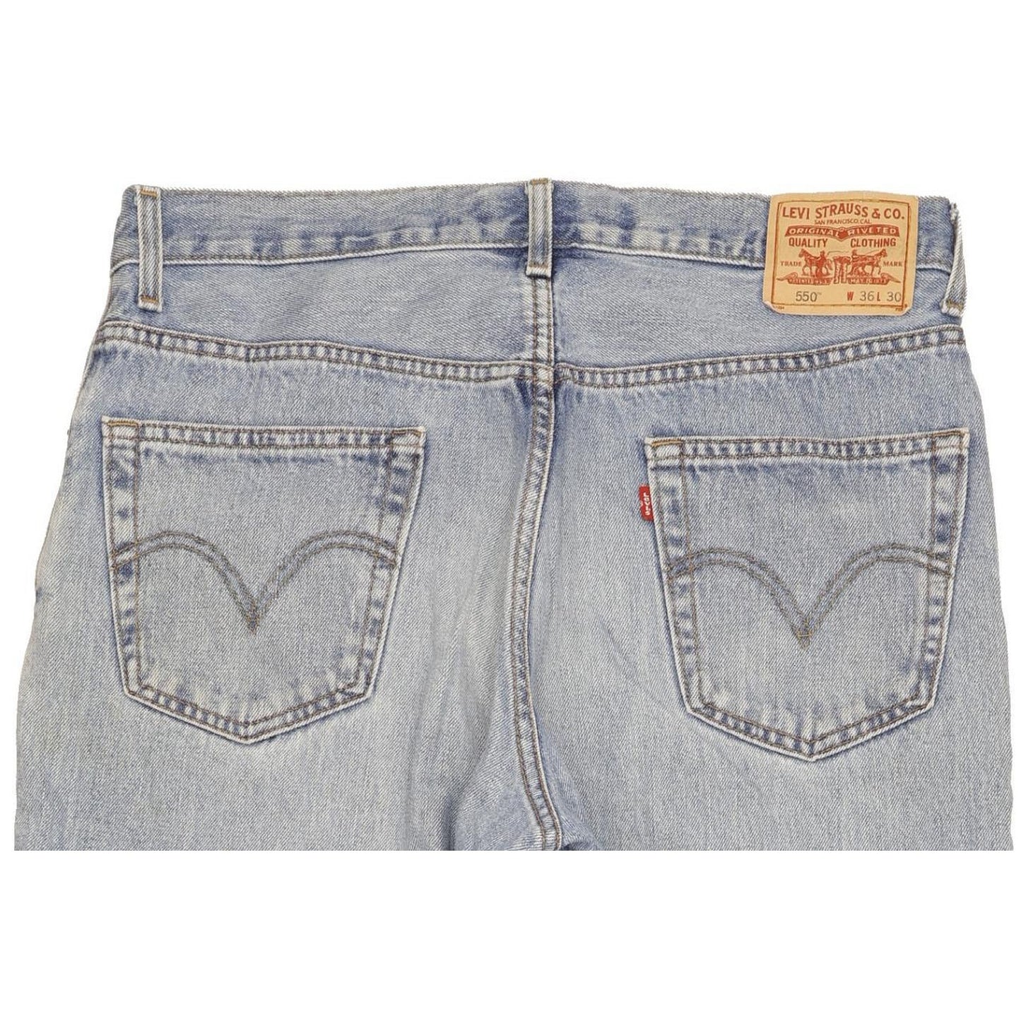 Levi's 550 Men Blue Straight Relaxed Jeans W36 L30