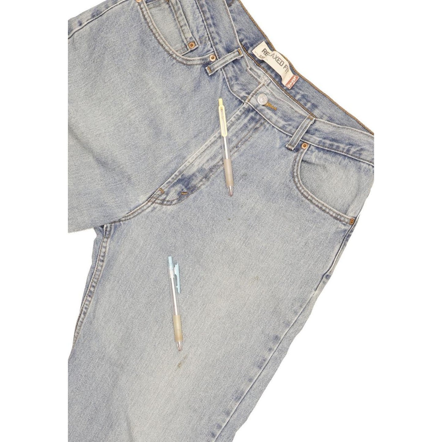 Levi's 550 Men Blue Straight Relaxed Jeans W36 L30