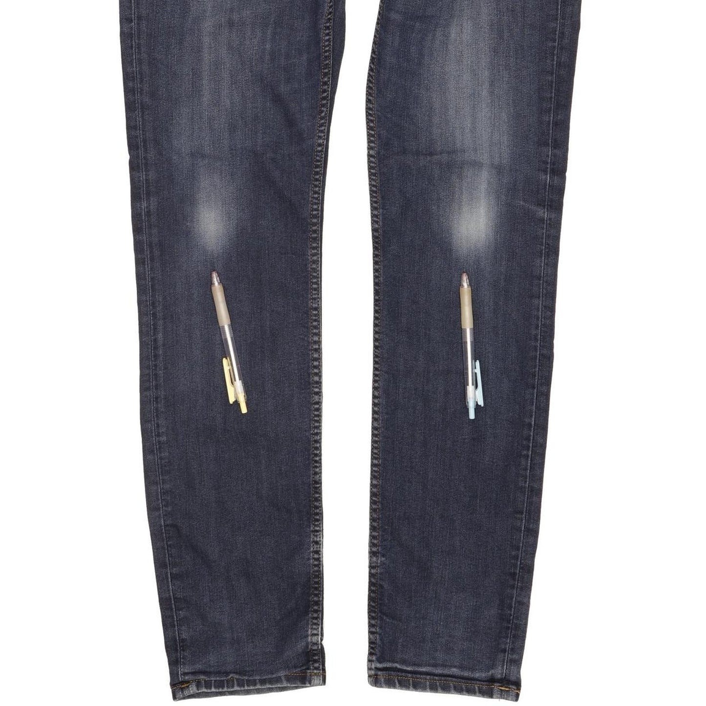Lee Rider Men Blue Straight Regular Stretch Jeans W32 L31