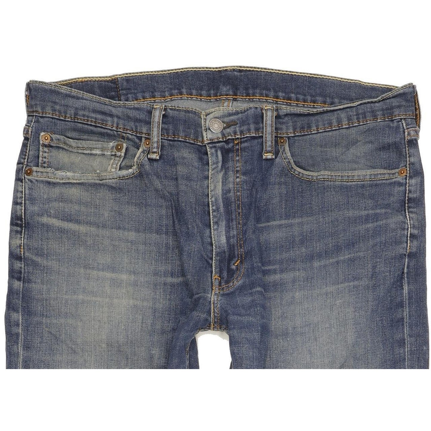 Levi's 514 Men Blue Straight Slim Jeans W36 L30