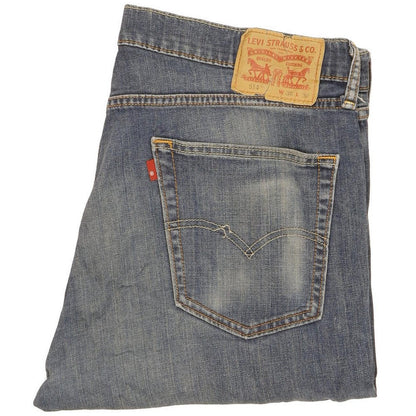 Levi's 514 Men Blue Straight Slim Jeans W36 L30