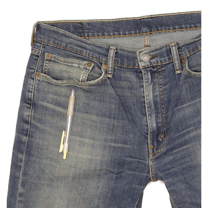 Levi's 514 Men Blue Straight Slim Jeans W36 L30