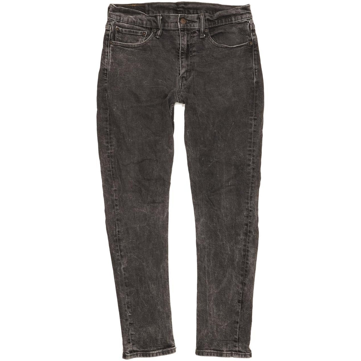 Levi's 510 Men Black Skinny Slim Stretch Jeans W32 L31